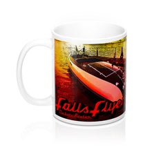 Vintage Larson Falls Flyer Runabout by Classic Boater Mugs