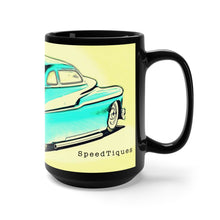 1951 Mercury Led Sled Hot Rod Black Mug 15oz by SpeedTiques