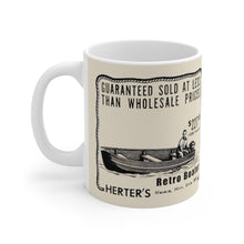Herter's Boats White Ceramic Mug by Retro Boater