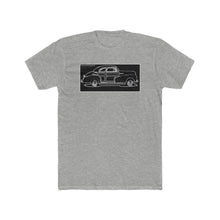 1948 Chevy Coupe Woody Men's Cotton Crew Tee by SpeedTiques
