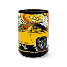 Plymouth Roadrunner Black Mug 15oz by SpeedTiques