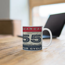Fisher-Pierce Bearcat 55 Four Cycle White Ceramic Mug
