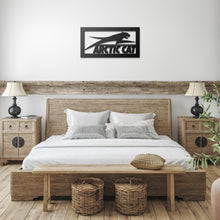 Classic Arctic Cat Die-Cut Metal Sign