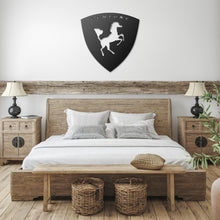 Classic Century Boat Crest Die-Cut Metal Sign