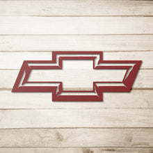 Classic Chevy Logo Die-Cut Metal Sign