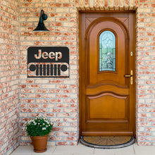 Classic Jeep Metal Sign