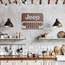 Classic Jeep Metal Sign