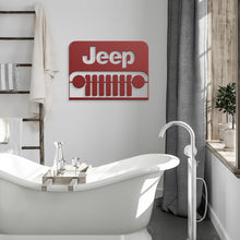 Classic Jeep Metal Sign