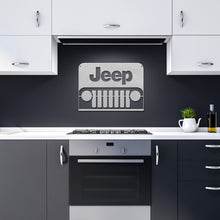 Classic Jeep Metal Sign