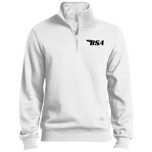 Vintage BSA Motorcycles 1/4 Zip Sweatshirt