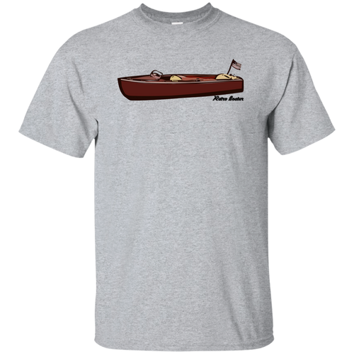 Vintage Chris Craft Utility by Retro Boater G200 Gildan Ultra Cotton T-Shirt