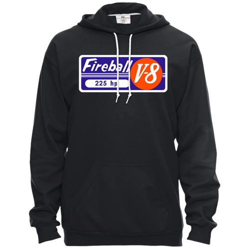 Gray Marine Fireball Engine 71500 Anvil Pullover Hooded Fleece
