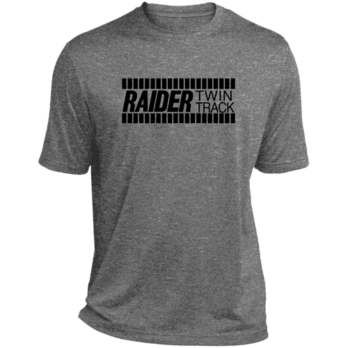 Raider Twin Track Heather Performance Tee