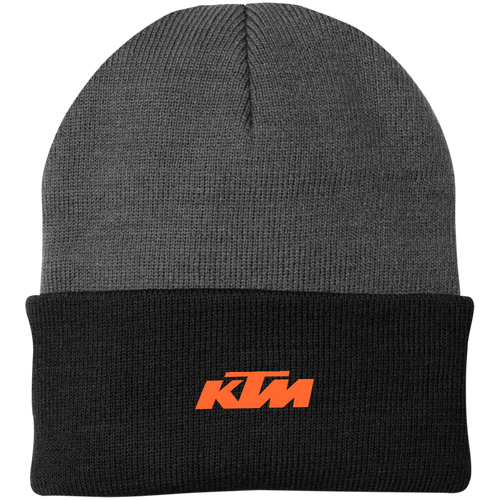 Classic Style Orange KTM Motorcycle Knit Cap