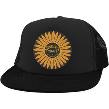 Sunflower Boats by Retro Boater DT624 District Trucker Hat with Snapback
