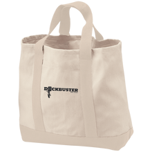 Dock Buster B400 Port & Co. 2-Tone Shopping Tote