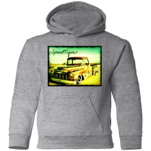 1956 Chevy Pickup Shop Truck by SpeedTiques  Precious Cargo Toddler Pullover Hoodie