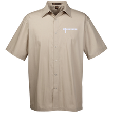 Dock Buster by Retro Boater M545 Harriton Men's Snap Closure Short Sleeve Shirt