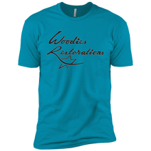 Woodies Restorations Logo NL3600 Next Level Premium Short Sleeve T-Shirt