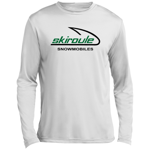 Vintage Skiroule Snowmobiles Men’s Long Sleeve Performance Tee