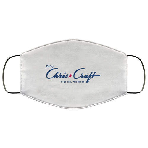 Vintage Chris Craft Algonac, Michigan FMA Face Mask