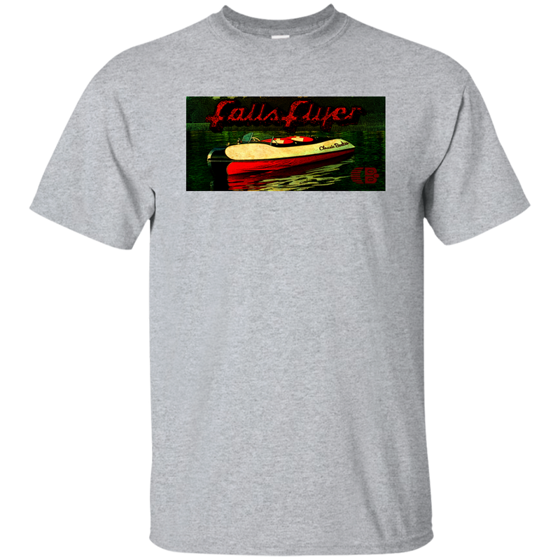 Vintage Larson Falls Flyer Runabout by Classic Boater Gildan Ultra Cotton T-Shirt Vintage Larson Falls Flyer Runabout by Classic Boater Gildan Ultra Cotton T-Shirt