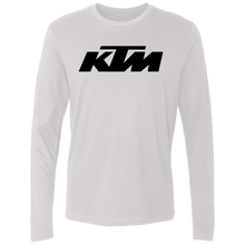 Classic KTM Motorcycle Men's Premium LS