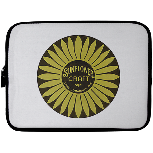 Sunflower Boats by Retro Boater Laptop Sleeve - 10 inch