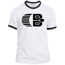 Classic Boater Logo  Port & Co. Ringer Tee