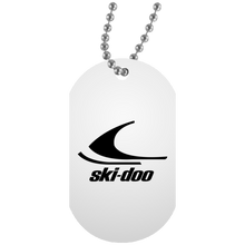 Vintage Ski-Doo Snowmobiles UN5588 White Dog Tag