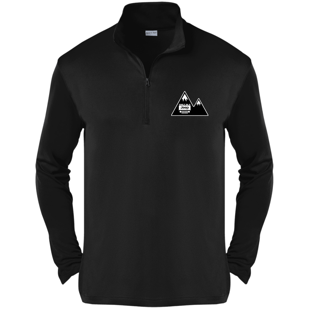 Classic Only in a Jeep with Mountains Competitor 1/4-Zip Pullover