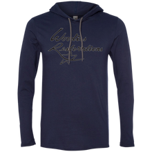 Woodies Restorations Logo 987 Anvil LS T-Shirt Hoodie