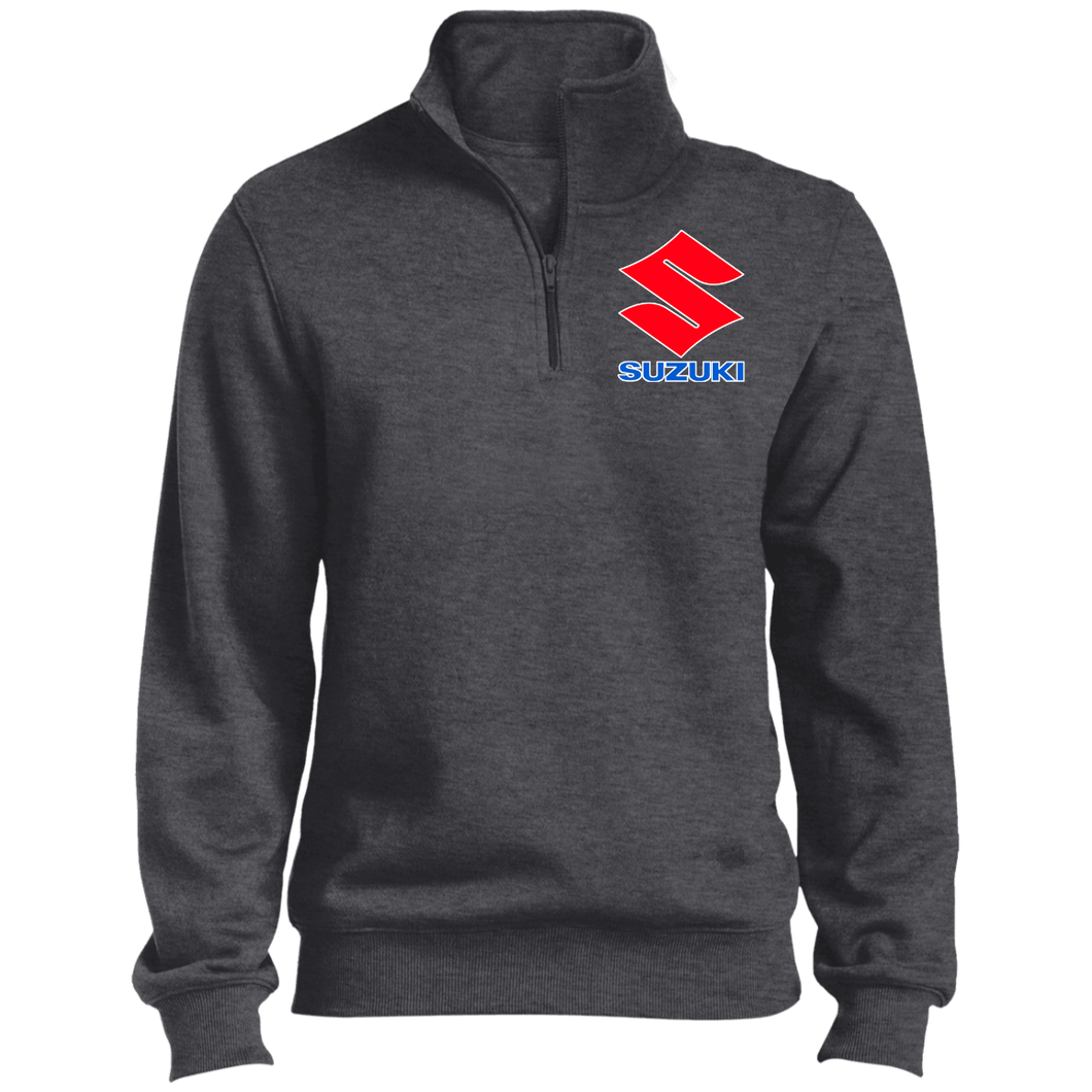 Vintage Suzuki Motorcycle ATV 1/4 Zip Sweatshirt Vintage Suzuki Motorcycle ATV 1/4 Zip Sweatshirt