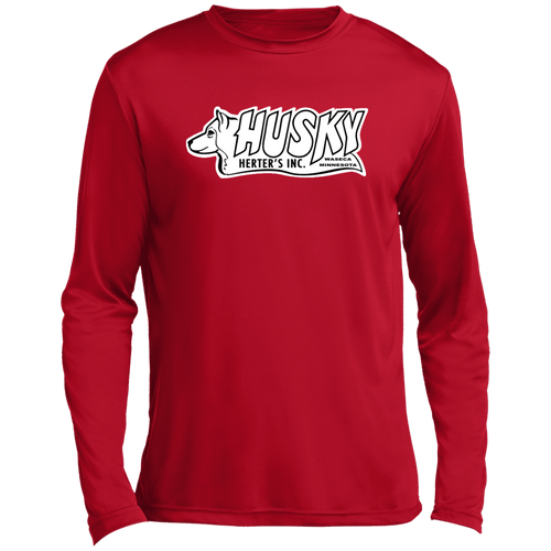 HERTER'S Husky Snowmobiles Men’s Long Sleeve Performance Tee
