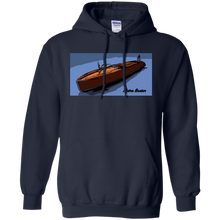 Vintage Chris Craft Runabout by Retro Boater  Gildan Pullover Hoodie 8 oz.