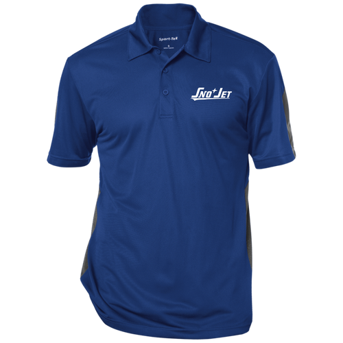 Vintage Sno Jet  Performance Textured Three-Button Polo