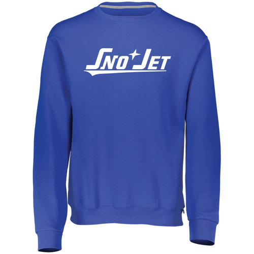Vintage Sno Jet Snowmobiles Dri-Power Fleece Crewneck Sweatshirt