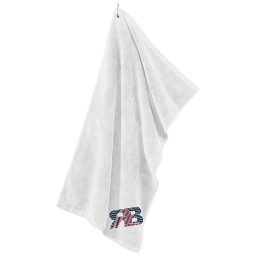 Retro Boater Logo TW530 Port Authority Microfiber Golf Towel