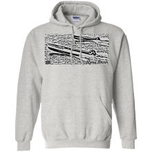 Shootout Race on the Lake by Retro Boater G185 Gildan Pullover Hoodie 8 oz.