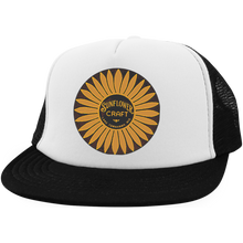 Sunflower Boats by Retro Boater DT624 District Trucker Hat with Snapback