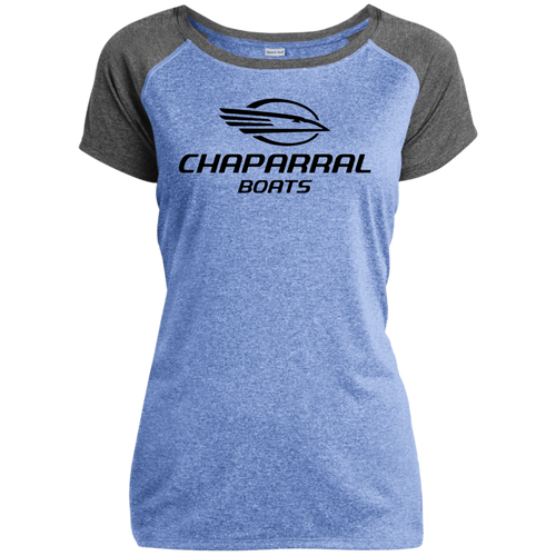 Classic Style Chaparral Boats LST362 Ladies Heather on Heather Performance T-Shirt