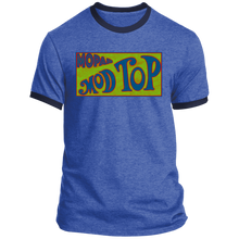 Vintage 1960s 1970s Rare Mod Top Mopar Cuda Barracuda Ringer Tee