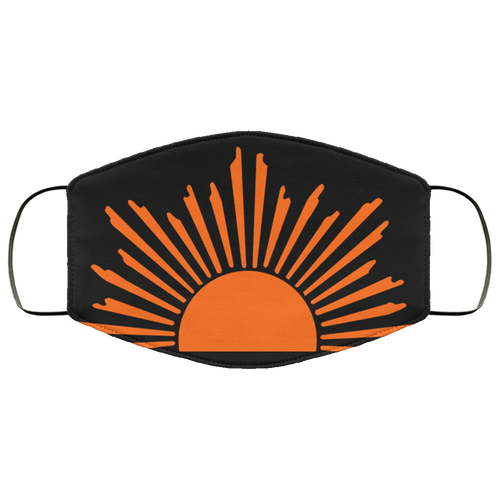 Orange Sun Design FMA Face Mask