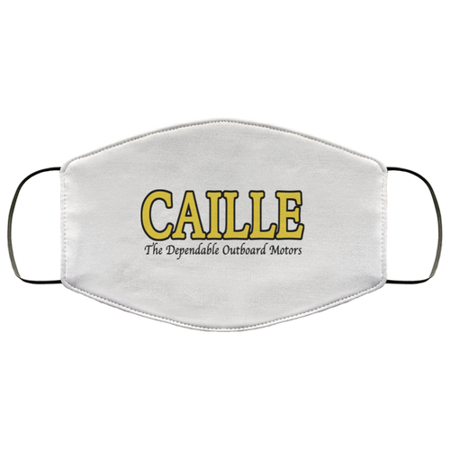 Caille Outboard Motors FMA Face Mask by Retro Boater
