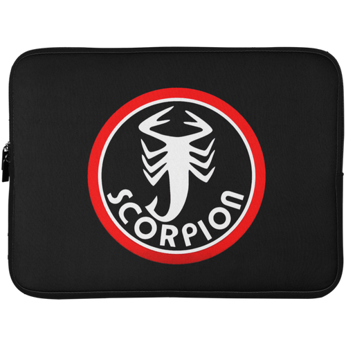 Vintage Scorpion Snowmobile Laptop Sleeve - 15 Inch