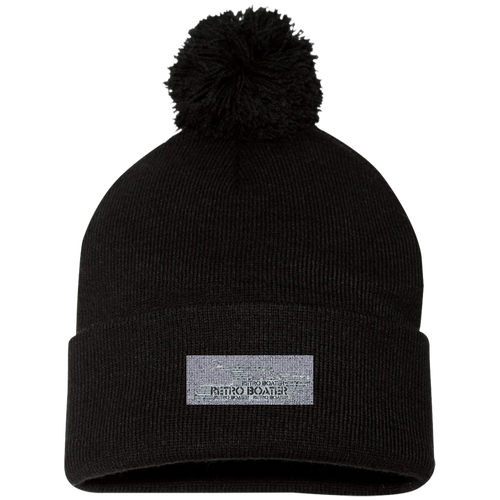 Cruiser Art by Retro Boater SP15 Sportsman Pom Pom Knit Cap