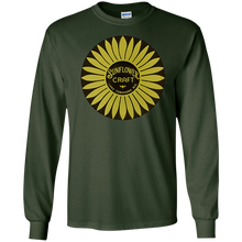 Sunflower Boats by Retro Boater G240 Gildan LS Ultra Cotton T-Shirt