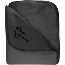 Woodies Restorations Logo TB850 Port Authority Fleece & Poly Travel Blanket