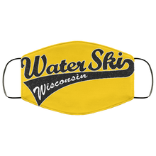 Water Ski Wisconsin FMA Face Mask by Retro Boater