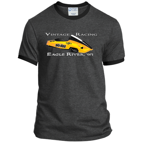 Vintage SKI-DOO 1981 Twin Track Port & Co. Ringer Tee